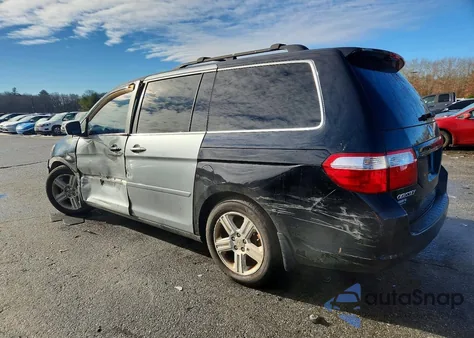 2007 Honda Odyssey Exl z USA, uszkodzony, nr VIN 5FNRL38757B024937